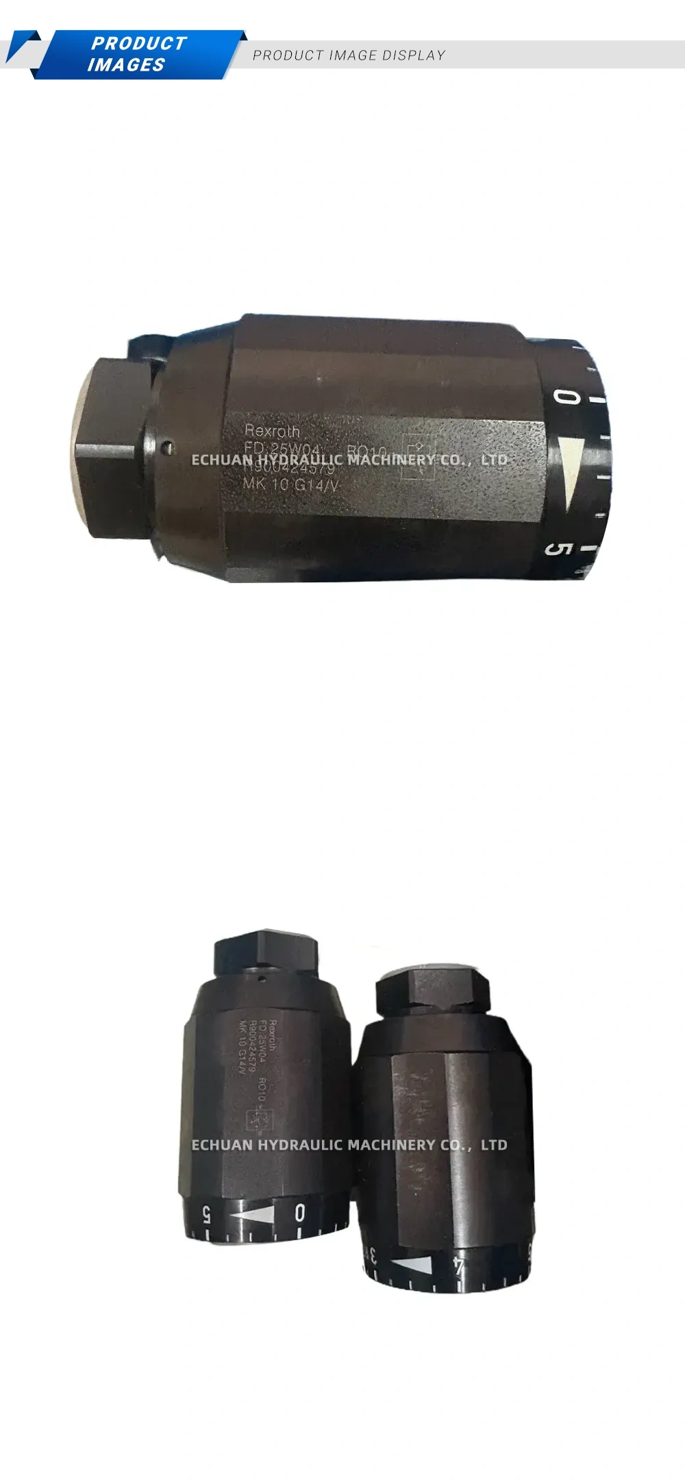 Rexroth MK 10 G14/V Hydraulic Throttle Valve Description