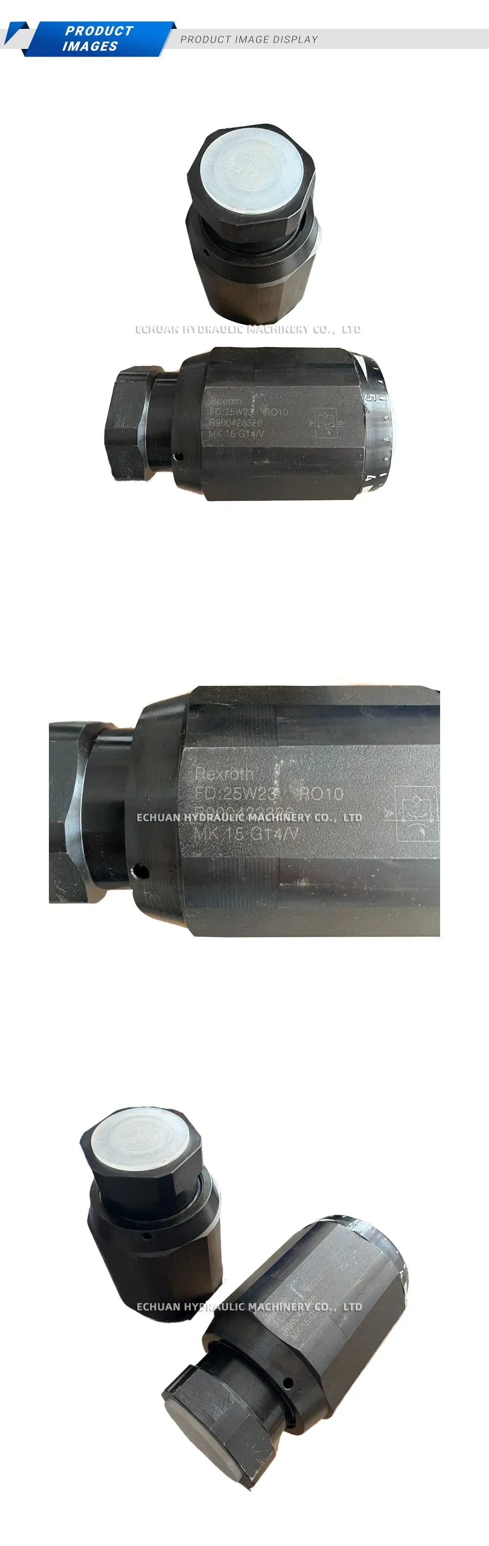 Rexroth MK 15 G1X/V Hydraulic Check Valve Description