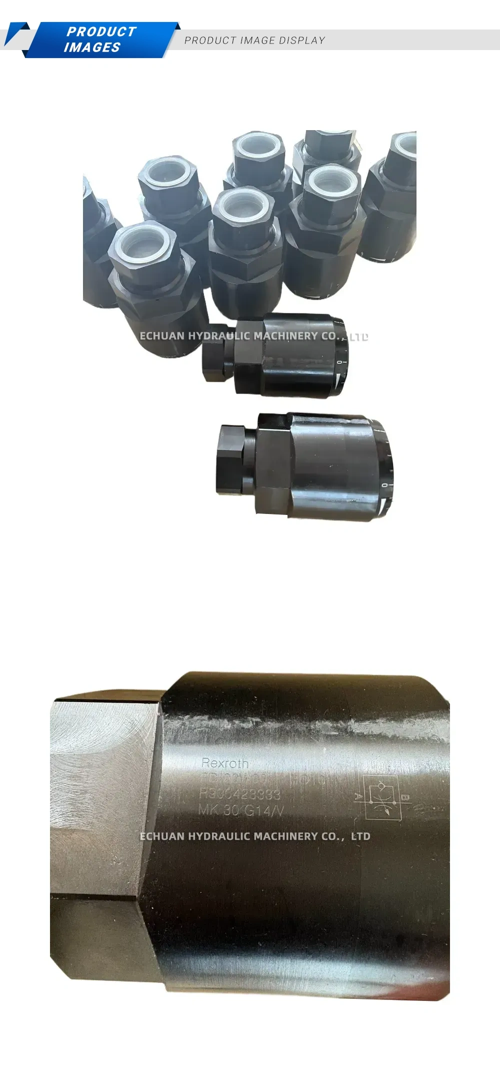 Rexroth MK 30 G1X/V Hydraulic Throttle Valve Description