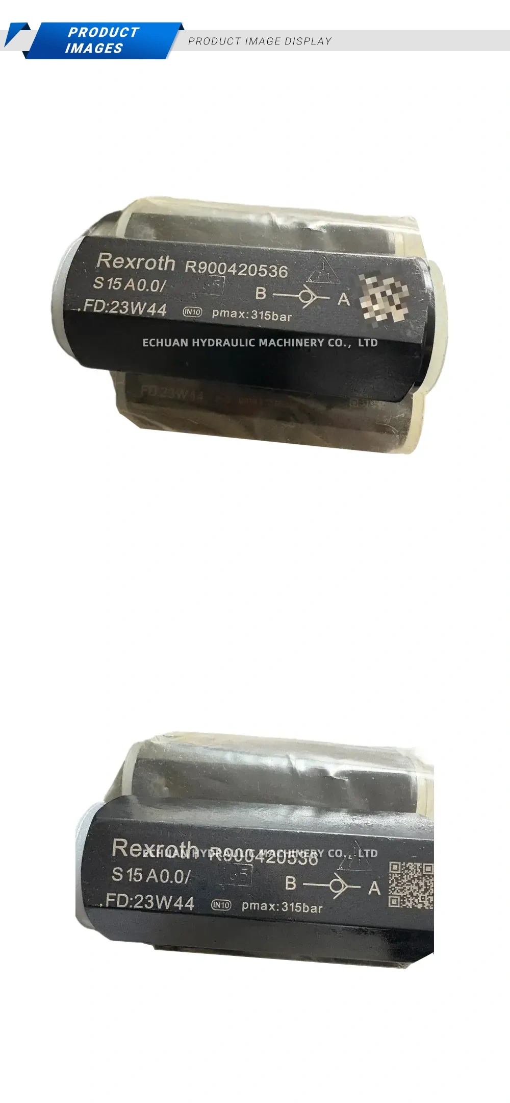 Rexroth R900420536 Hydraulic Check Valve Description