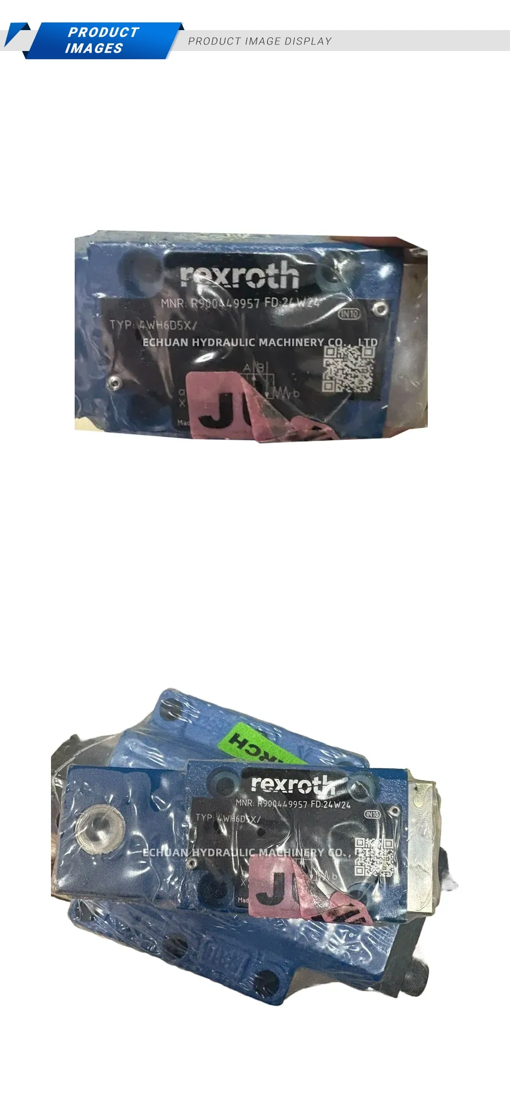 Rexroth R900449957 Hydraulic Directional Control Valve Description