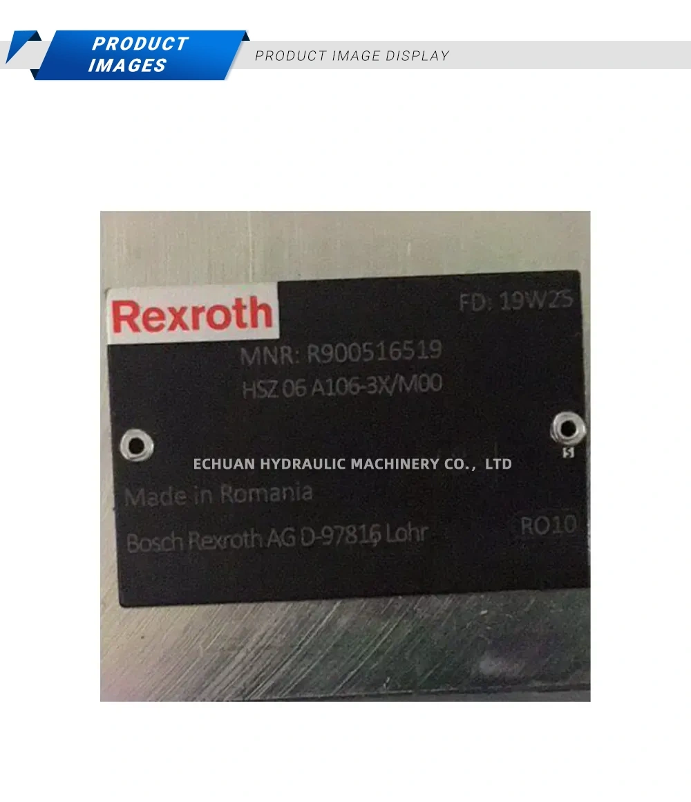 Rexroth R900516519 Hydraulic Sandwich Plate Description