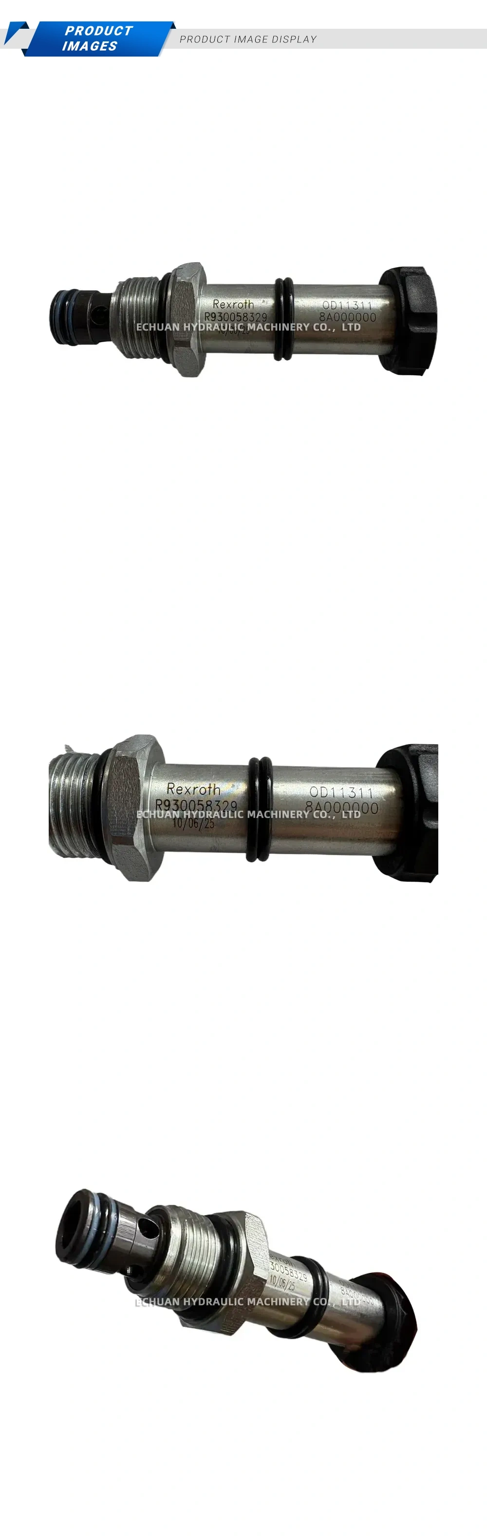 Rexroth R930058329 Hydraulic Solenoid Valve Description