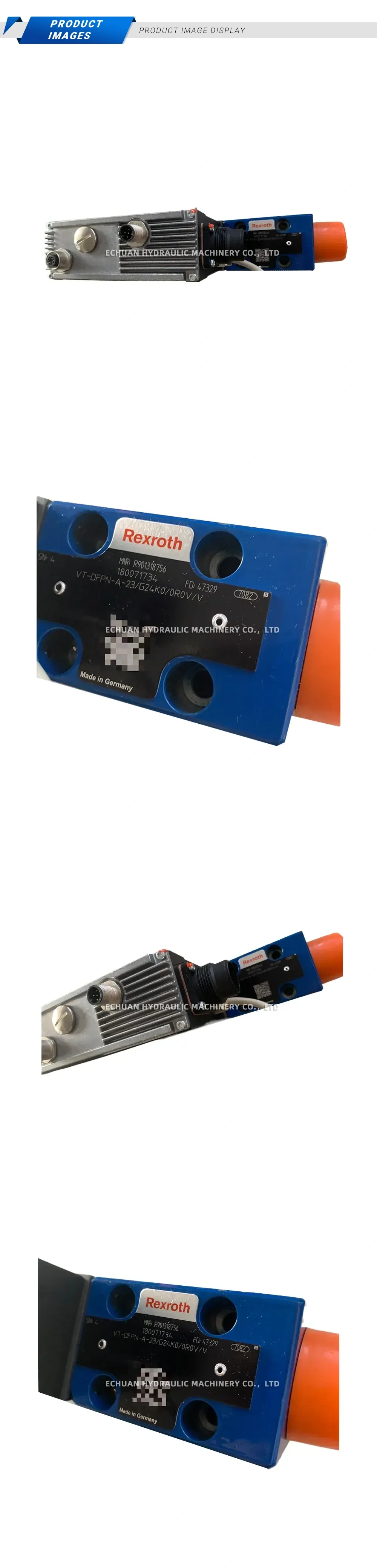 Rexroth VT-DFPN-A-23/G24K0/0R0V/V Proportional Directional Control Valve with Integrated Electronics Description