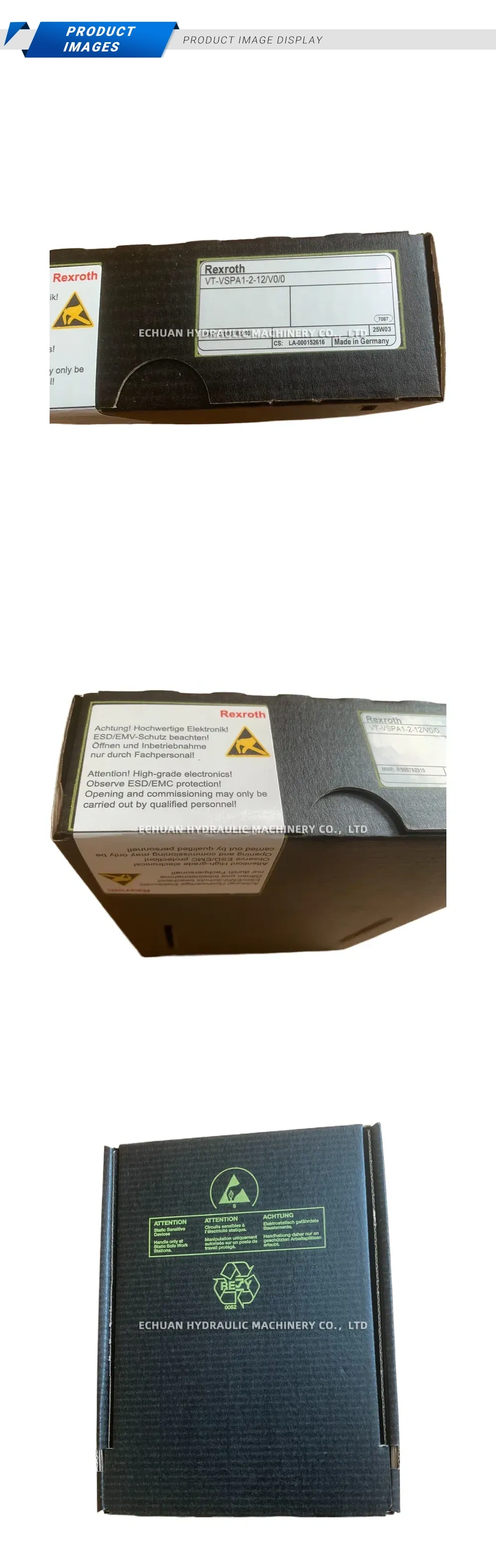 Rexroth VT-VSPA1-2-12/V0/0 Proportional Amplifier Card Description