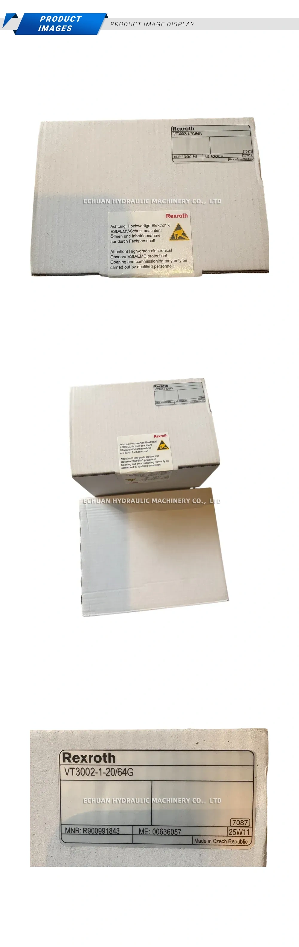 Rexroth VT3002-1-20/64G Electronic Amplifier Card Description