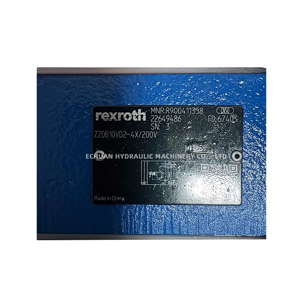 Rexroth Z2DB10VD2-4X/200V Hydraulic Pressure Relief Valve