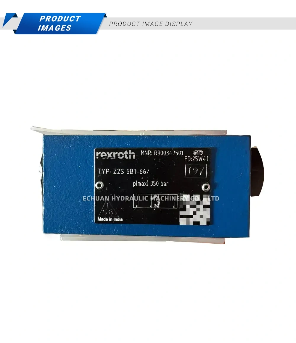 Rexroth Z2S 6B1-66/ Hydraulic Pilot Operated Check Valve Description
