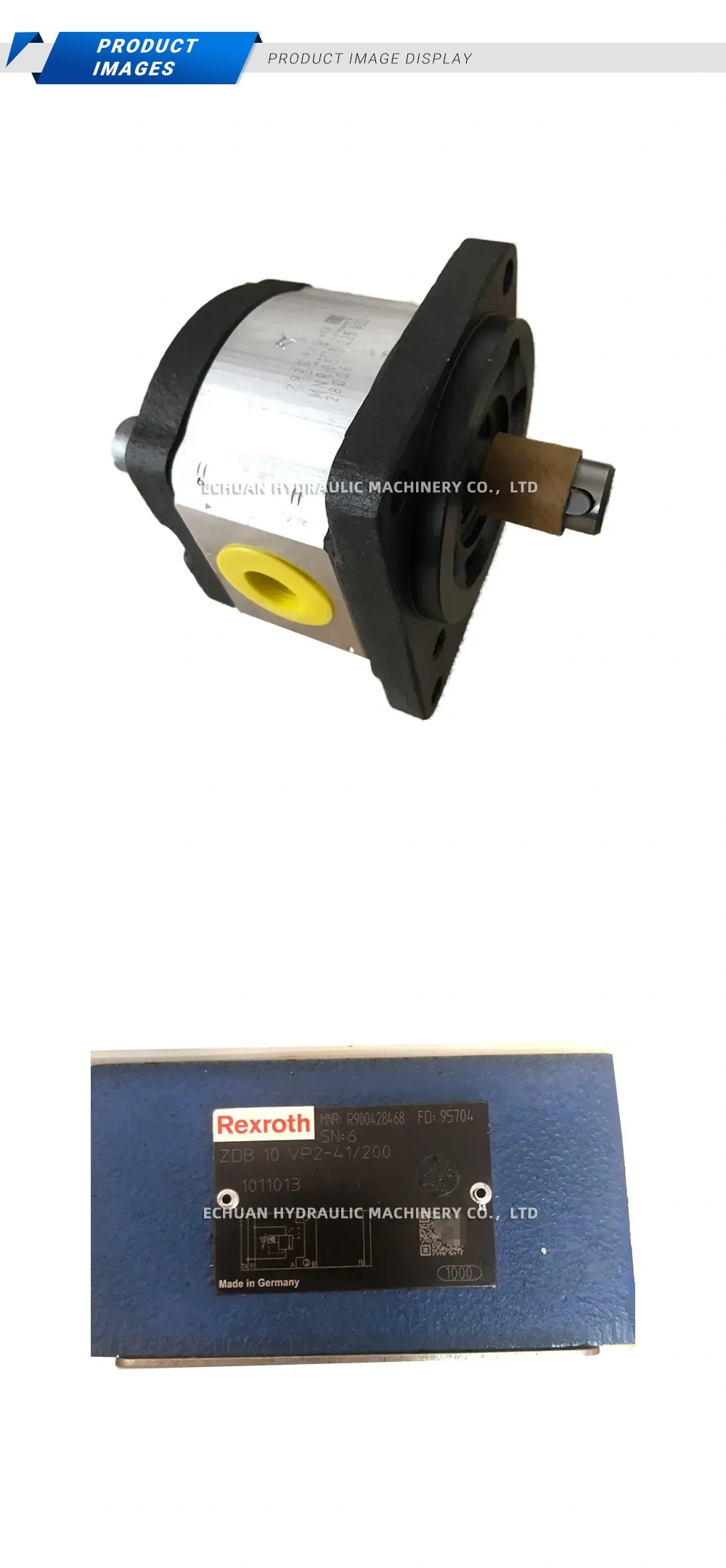 Rexroth ZDB 10 VP2-41/200 Hydraulic Pressure Reducing Valve Description