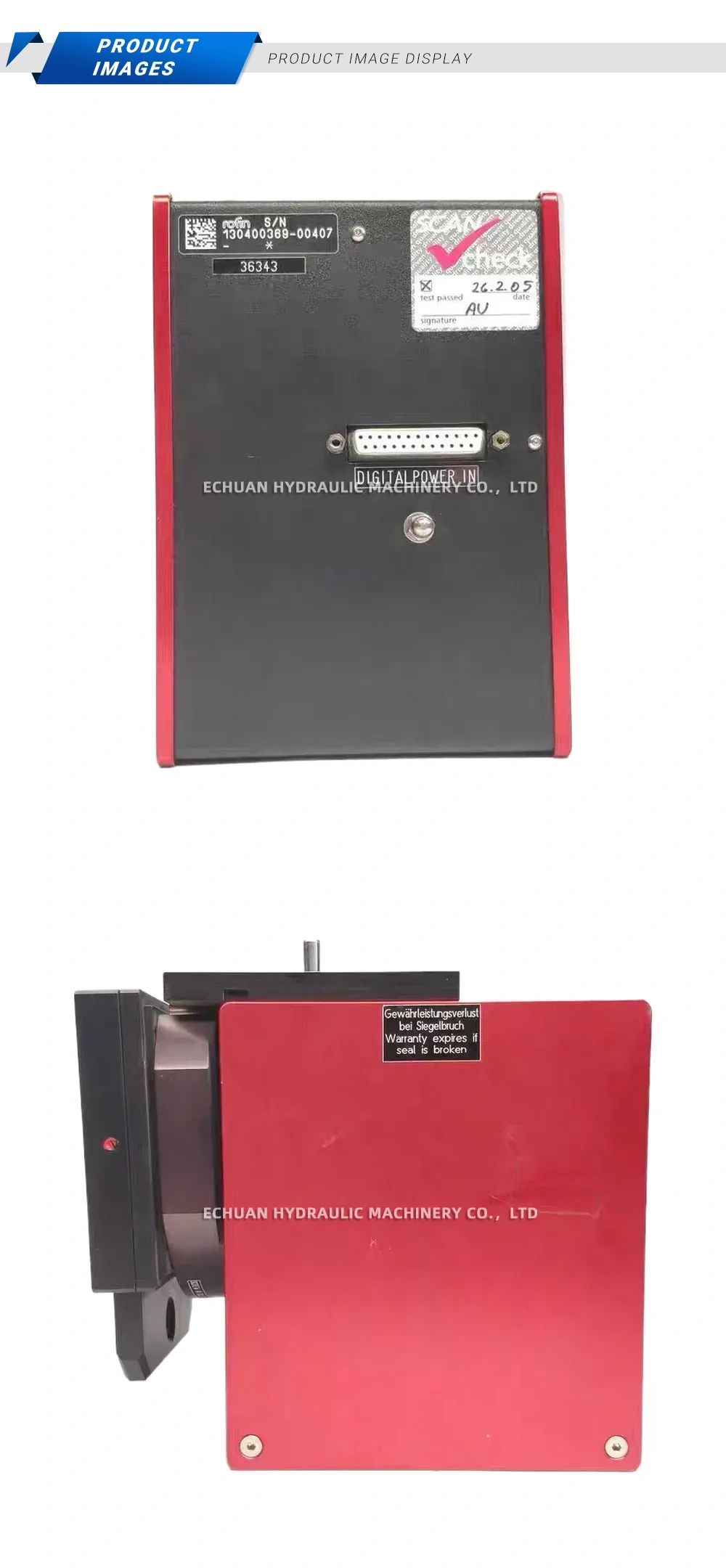 Rofin 36343 Industrial Laser Power Supply / Controller Description