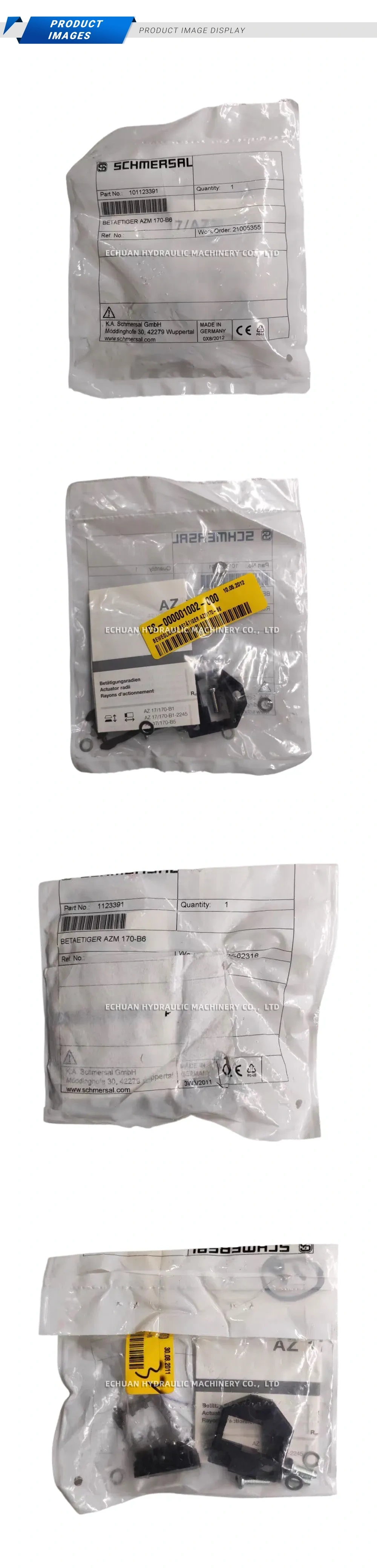 SCHMERSAL AZM 170-B6 Safety Switch Actuator Description