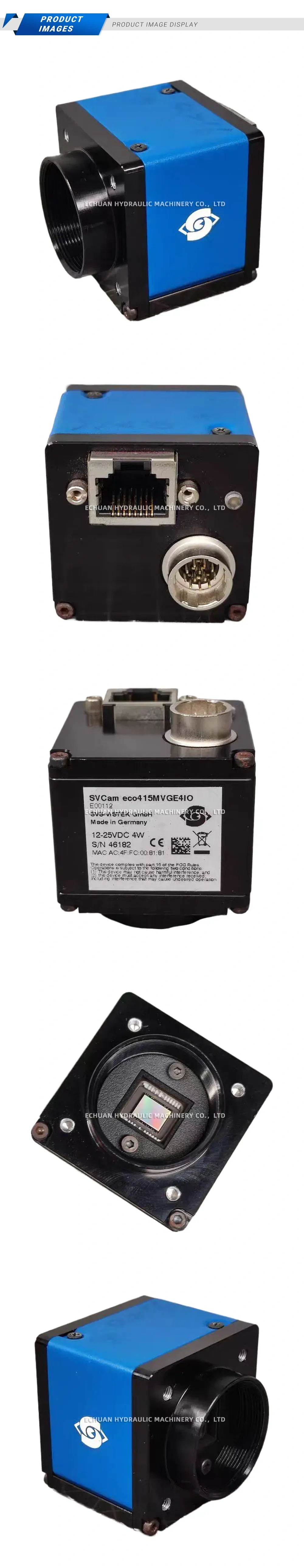 SVS-VISTEK SVCam eco415MVGE4IO Industrial Machine Vision Camera Description