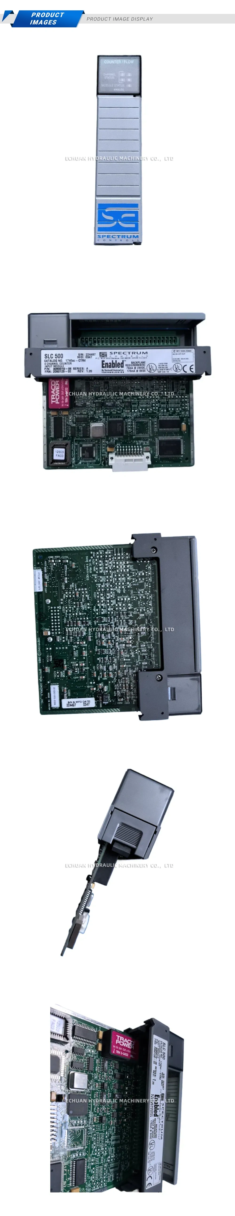 Spectrum Controls 1746SC-CTR4 SLC 500 4 Channel Counter Input Module Description