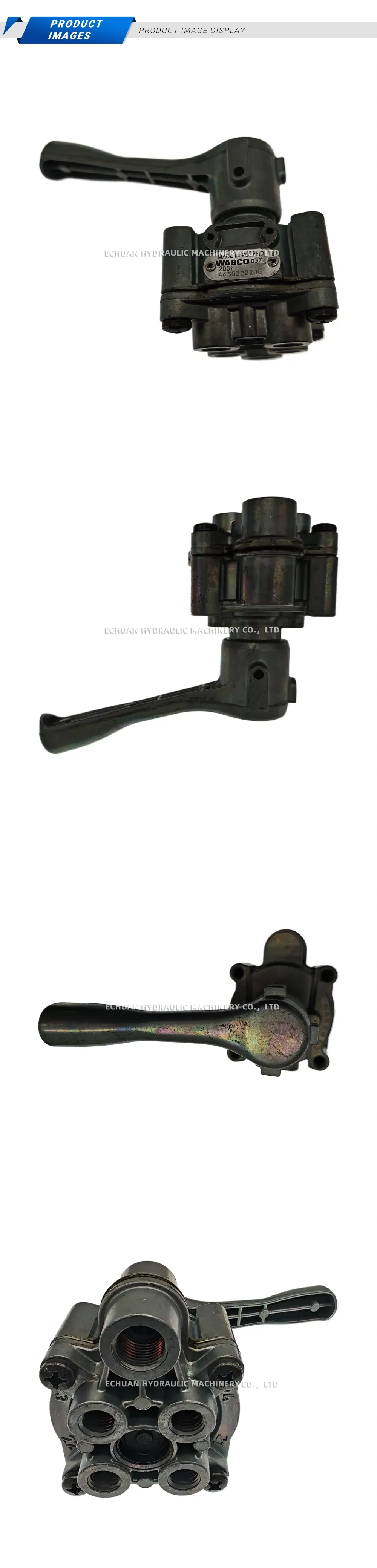 WABCO 4630320200 Pneumatic Hand Control Valve Description