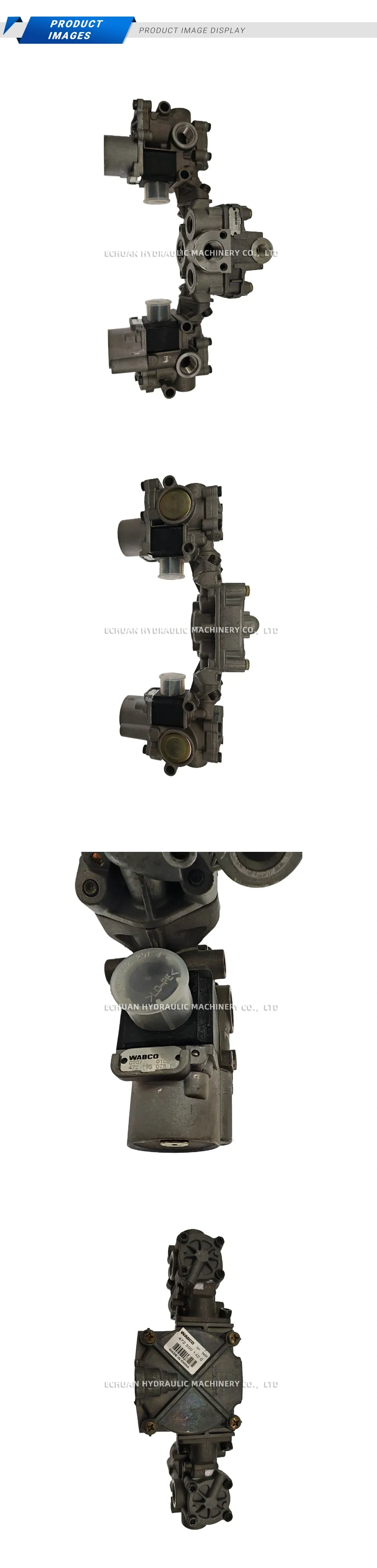 WABCO 472 500 132 0 Pneumatic Valve Assembly Description