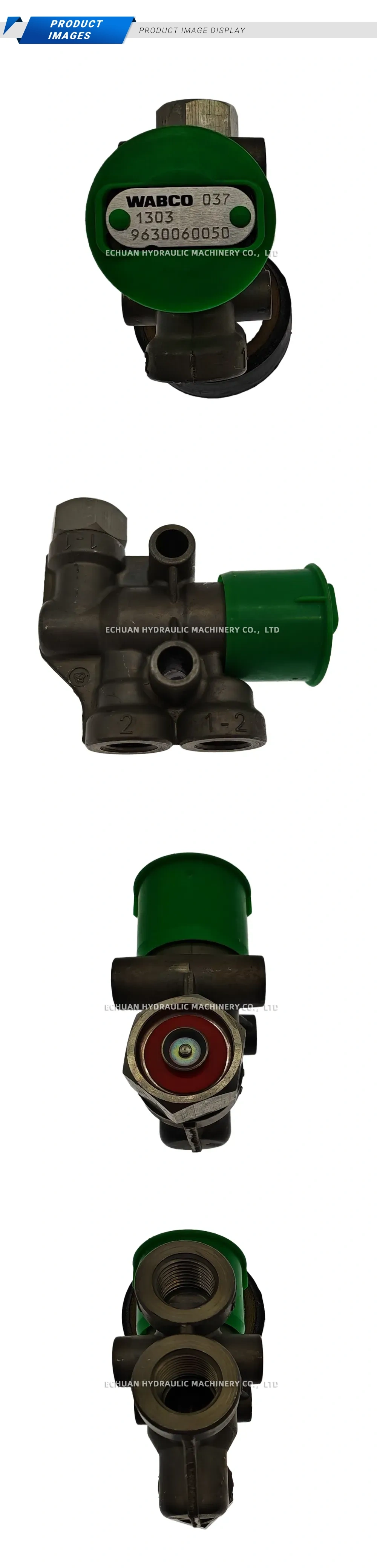WABCO 9630060050 Pneumatic Relay Valve Description