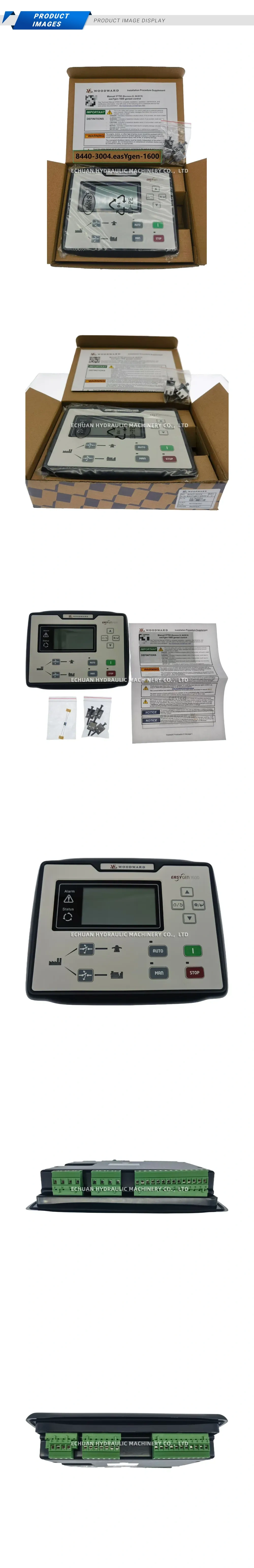 Woodward 8440-3004 (easYgen-1600) Genset Control Module Description