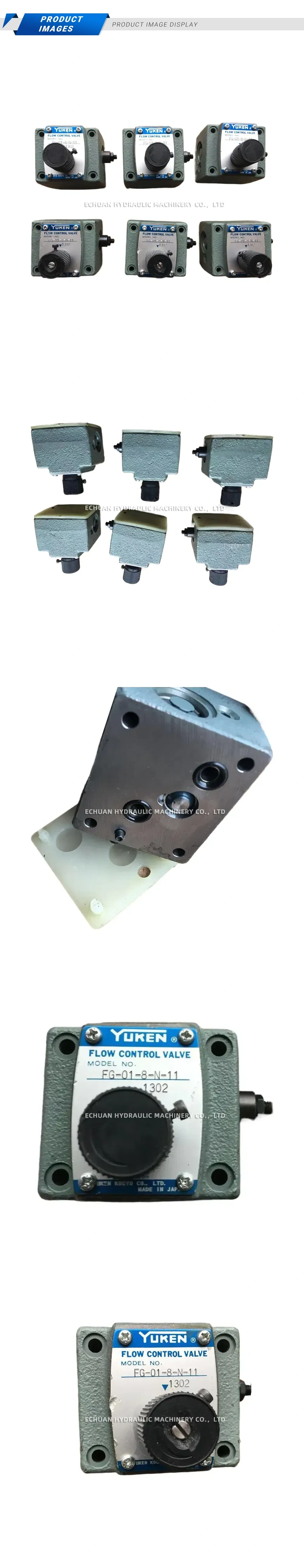 YUKEN FG-01-8-N-11 Flow Control Valve Description