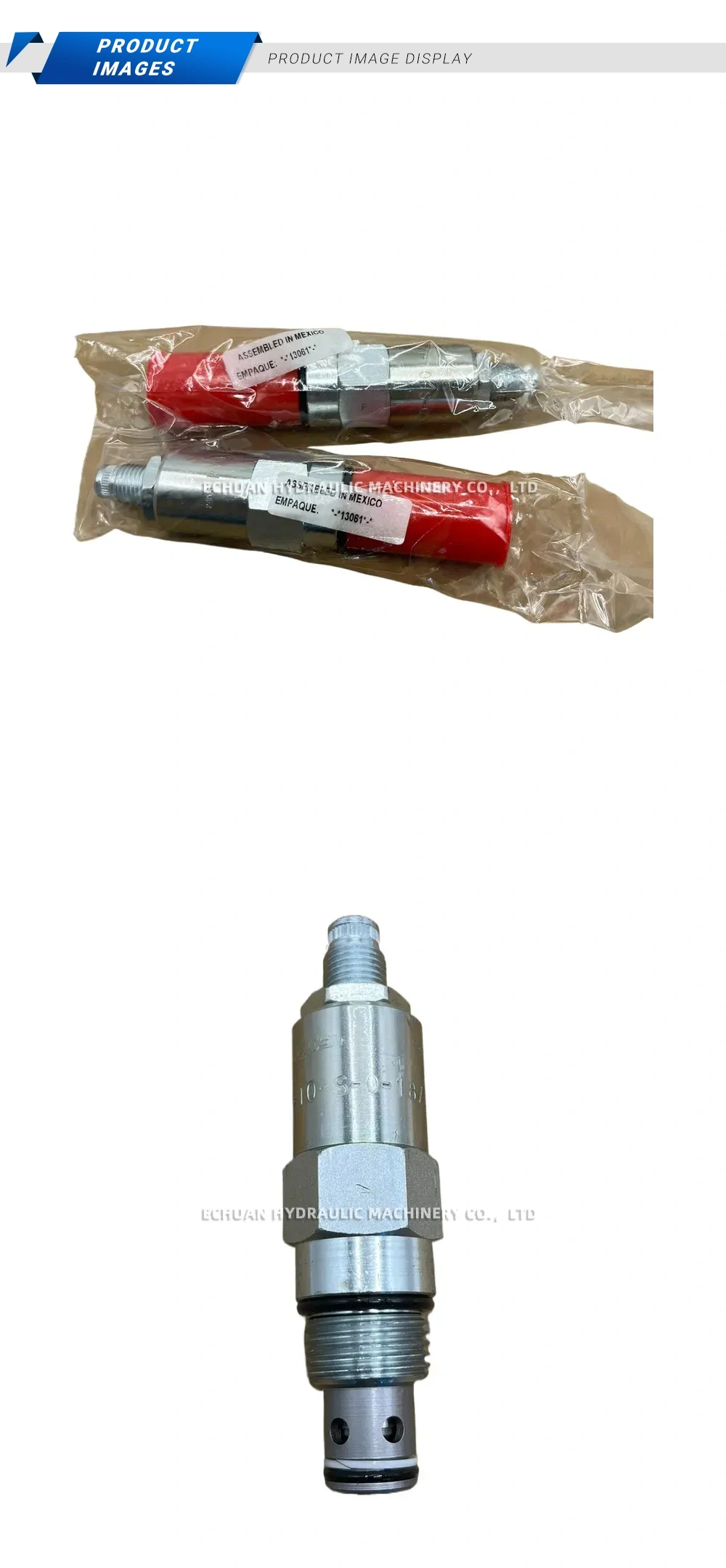 10-S-0-181 Hydraulic Cartridge Valve Description