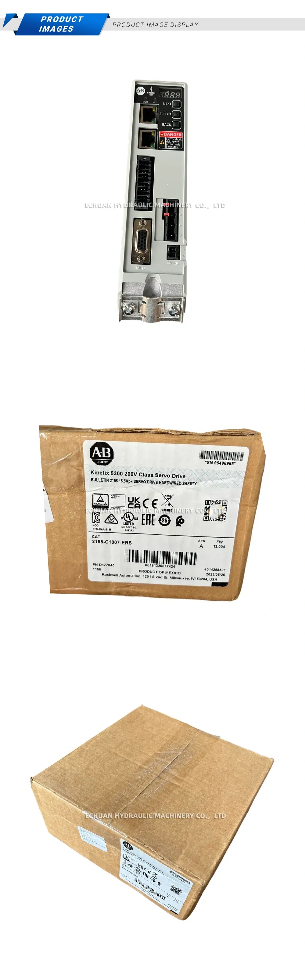 Allen-Bradley 2198-C1007-ERS Servo Drive Description