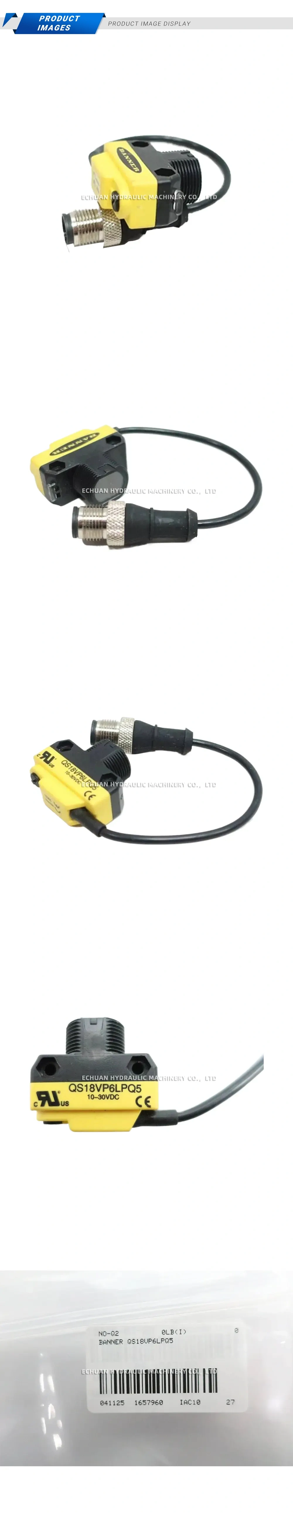 Banner QS18VP6LPQ5 Photoelectric Sensor Description