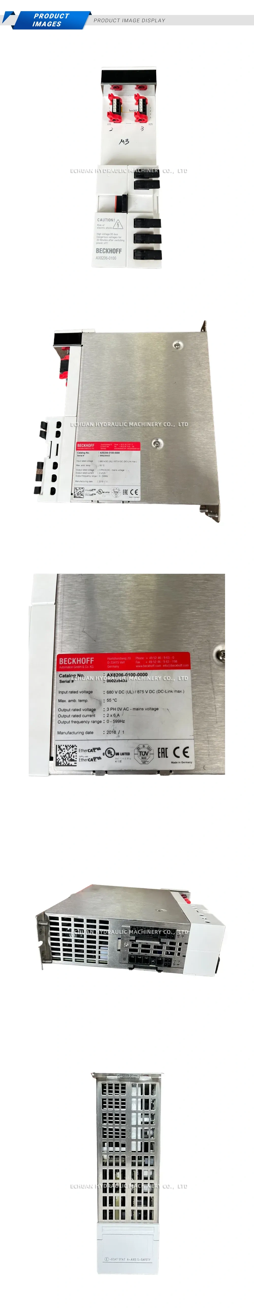 Beckhoff AX8206-0100-0000 Servo Drive Module Description
