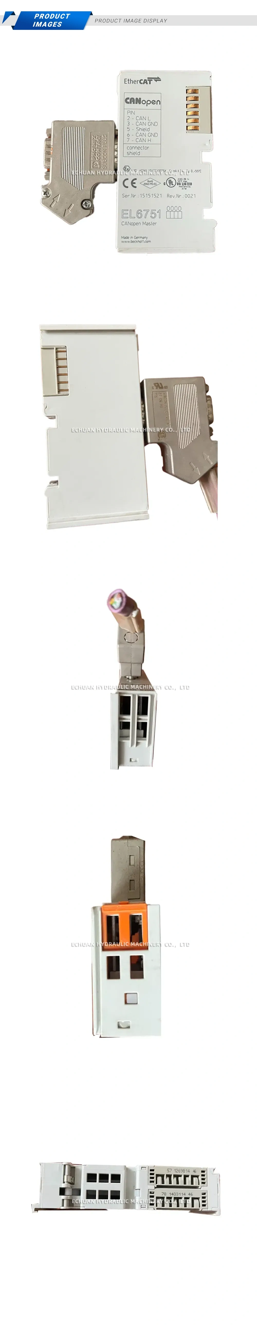Beckhoff EL6751 EtherCAT CANopen Master Terminal Description