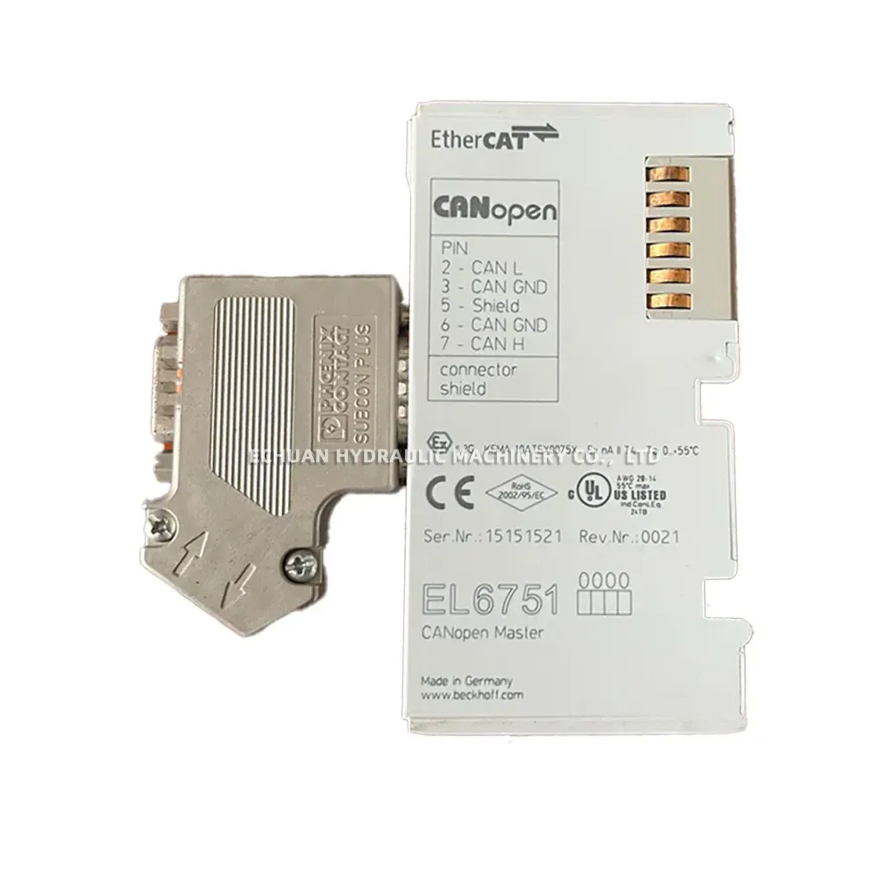 Beckhoff EL6751 EtherCAT CANopen Master Terminal