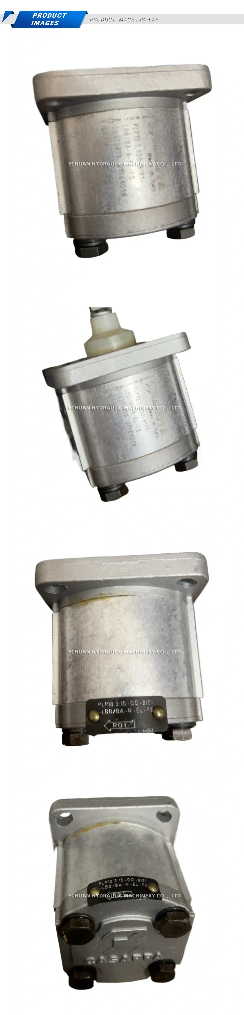 CASAPPA PLP10.2,5D0-81E1 Hydraulic Gear Pump Description