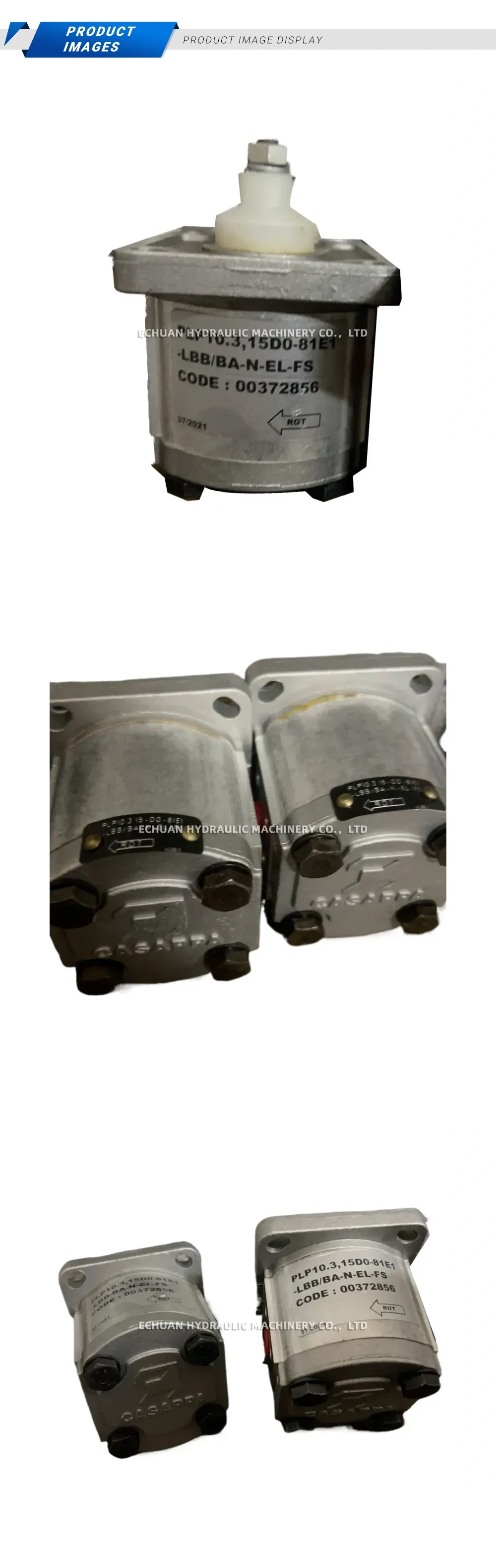 CASAPPA PLP10.3,15D0-81E1 Hydraulic Gear Pump Description