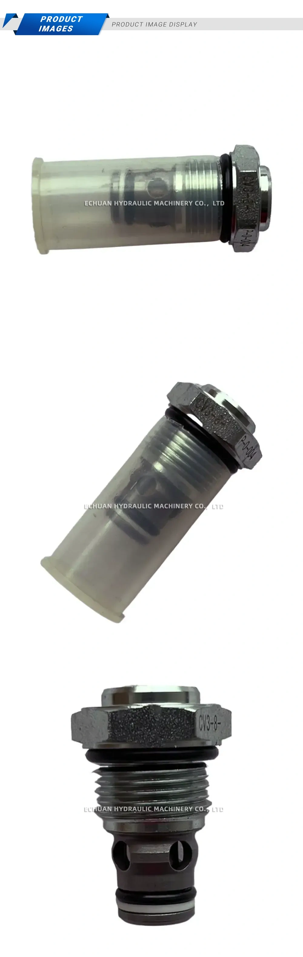 CV3-8- Hydraulic Check Valve Description
