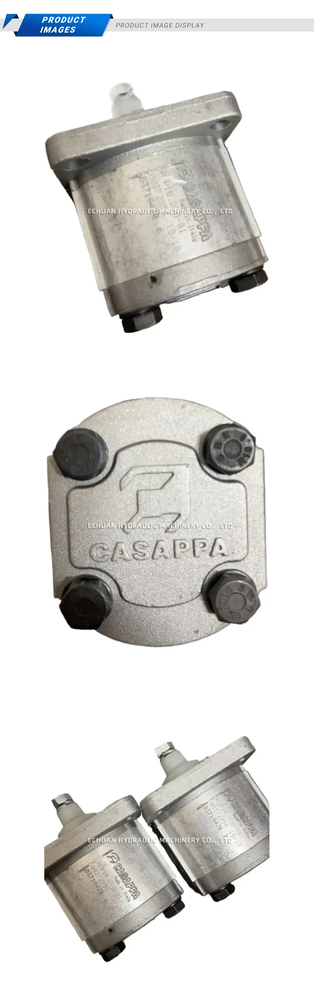 Casappa PLP10.2D0-81 Hydraulic Gear Pump Description