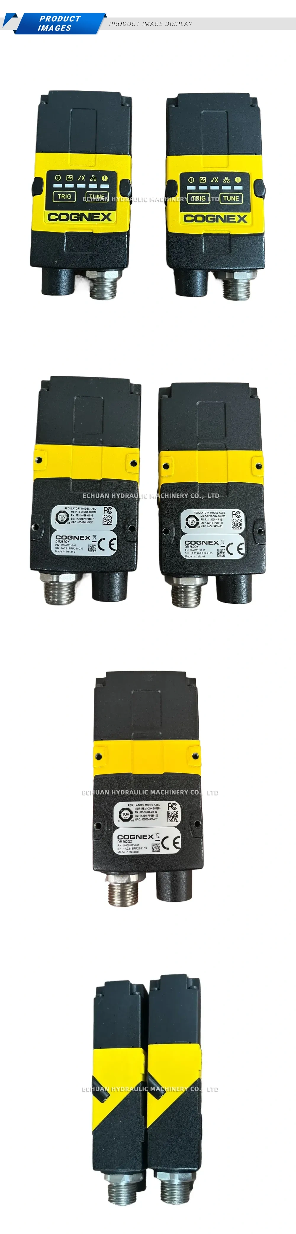 Cognex DM262QX Fixed Industrial Barcode Reader Description