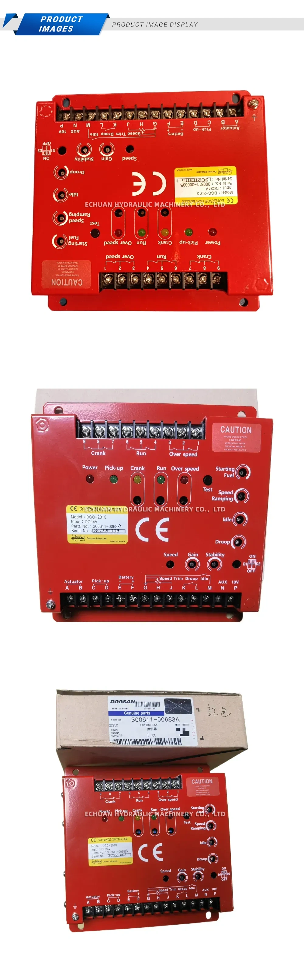 DOOSAN DGC-2013 Governor Controller Description