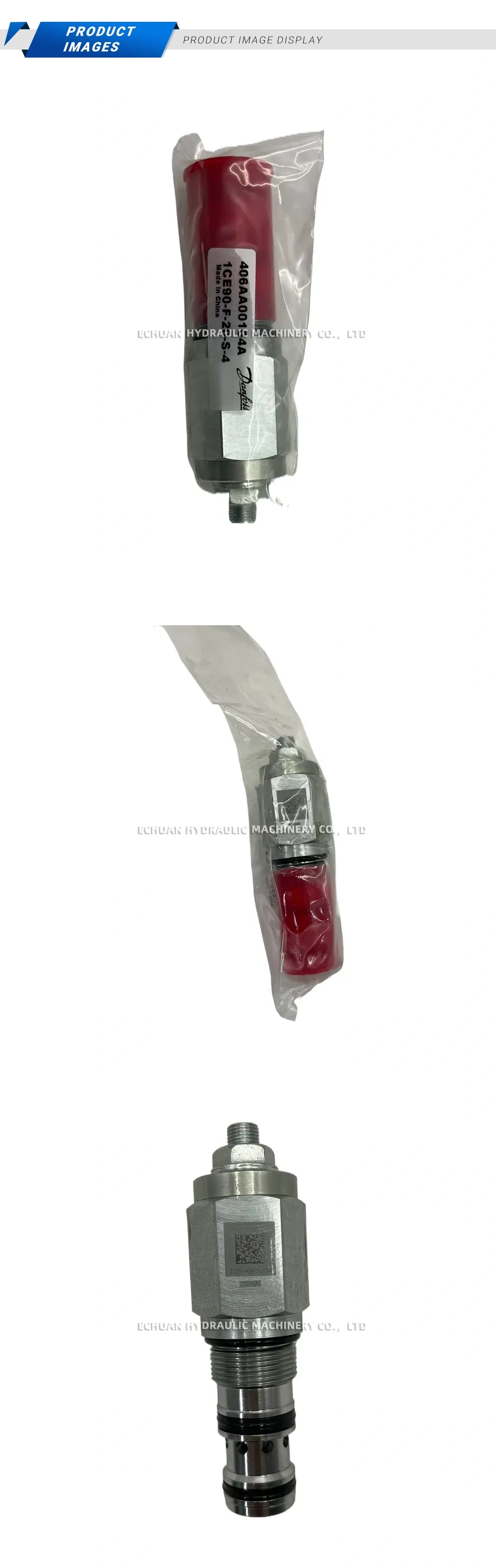 Danfoss 1CE90-F-20-S-4 Hydraulic Cartridge Valve Description