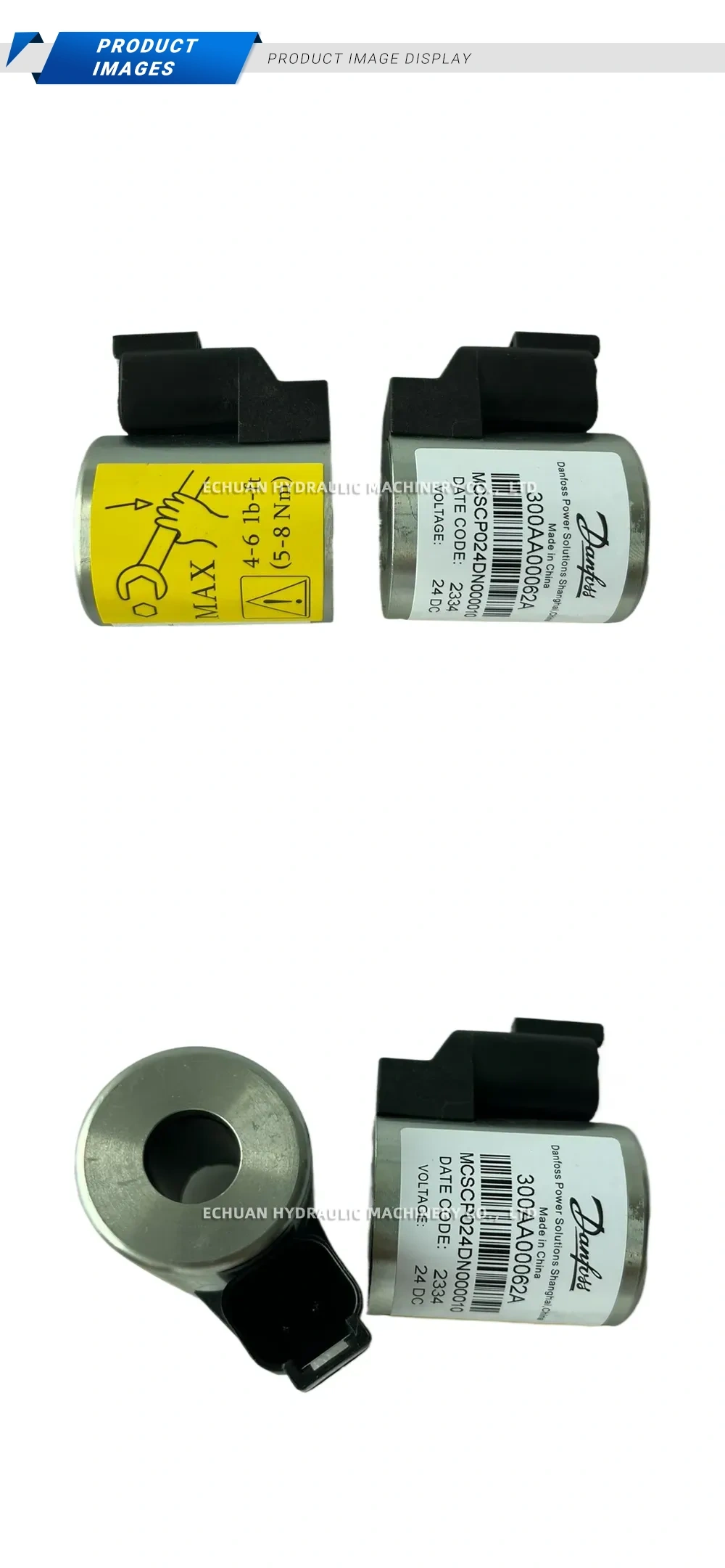 Danfoss 300AA00062A Solenoid Coil Description