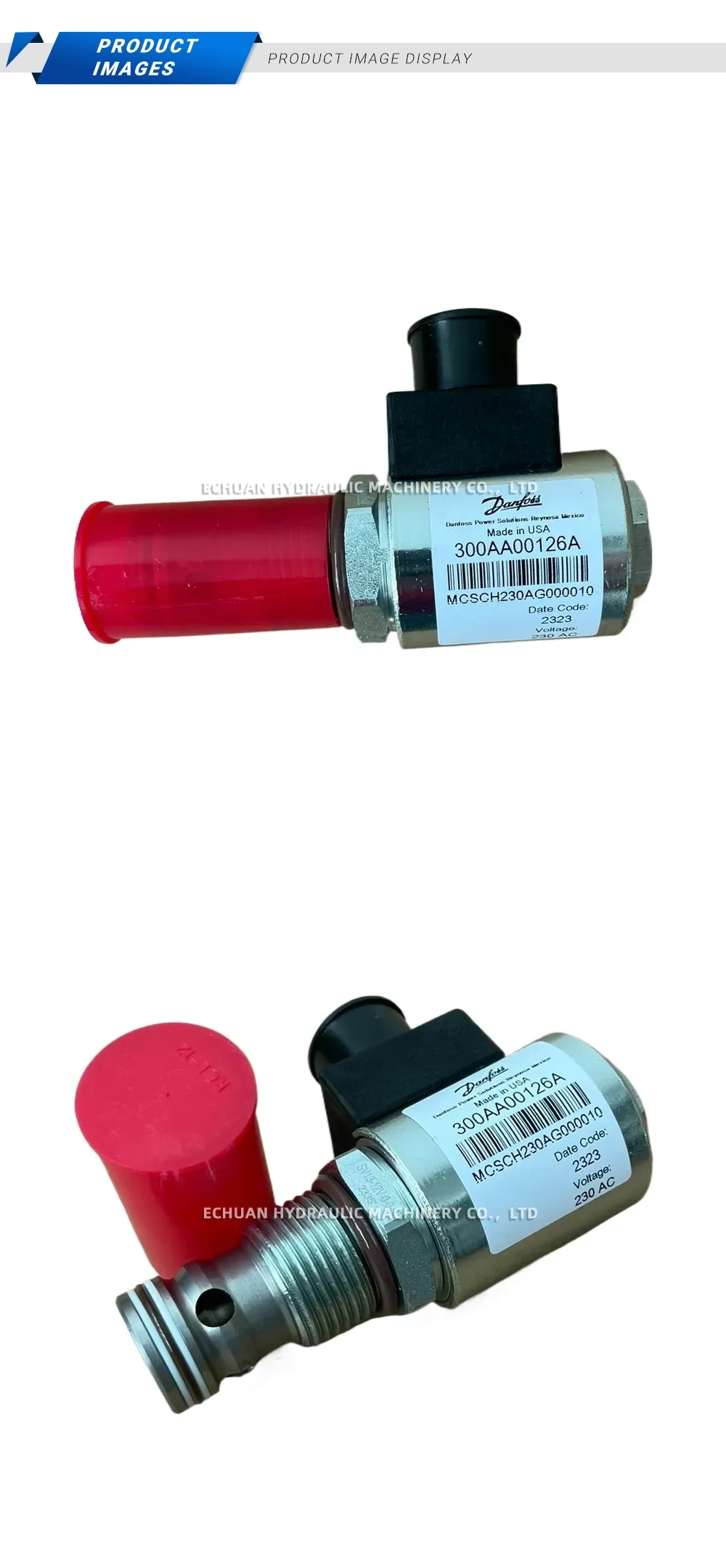 Danfoss 300AA00126A Solenoid Valve Description
