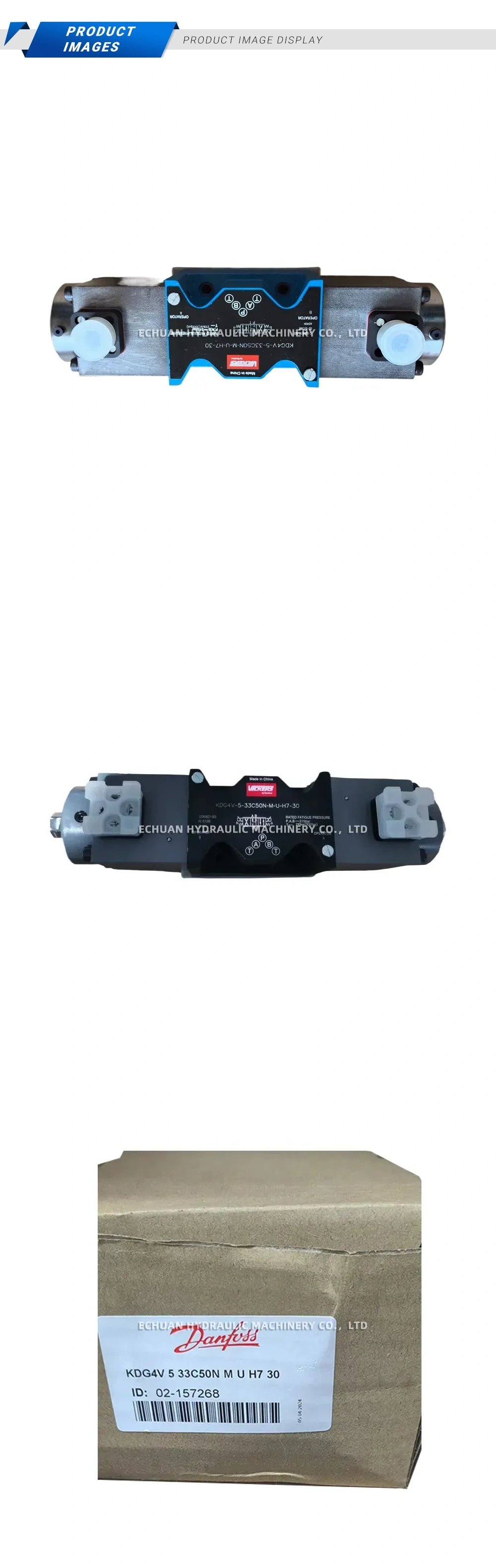 Danfoss KDG4V-5-33C50N-M-U-H7-30 Proportional Directional Control Valve Description