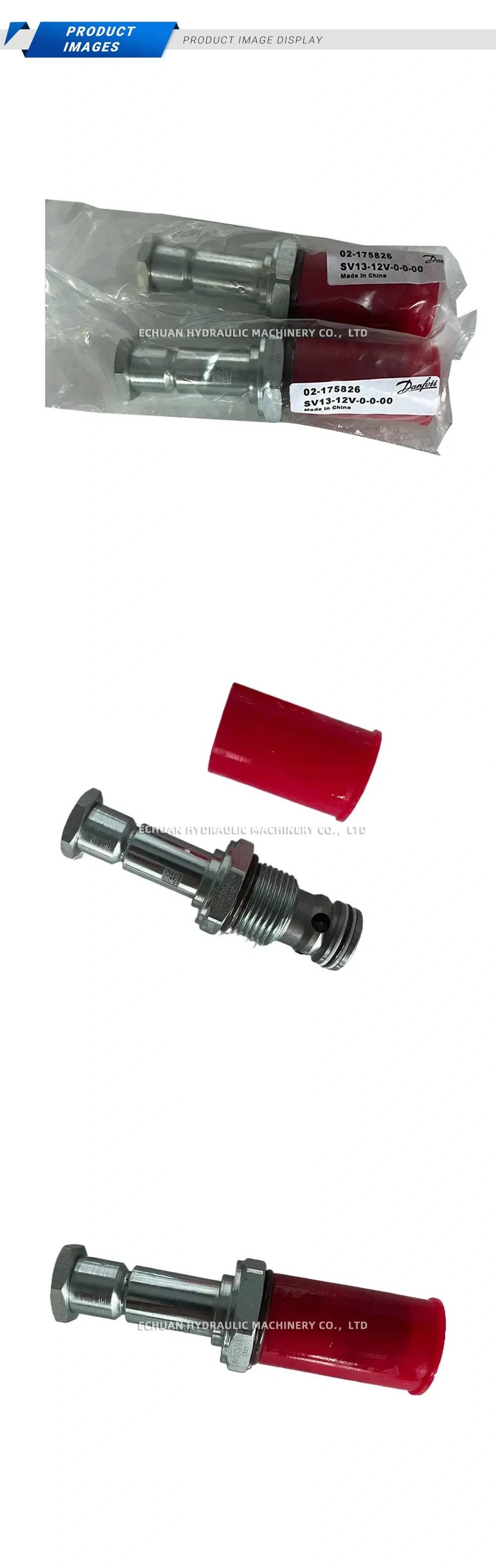 Danfoss SV13-12V-0-0-00 Solenoid Valve Cartridge Description