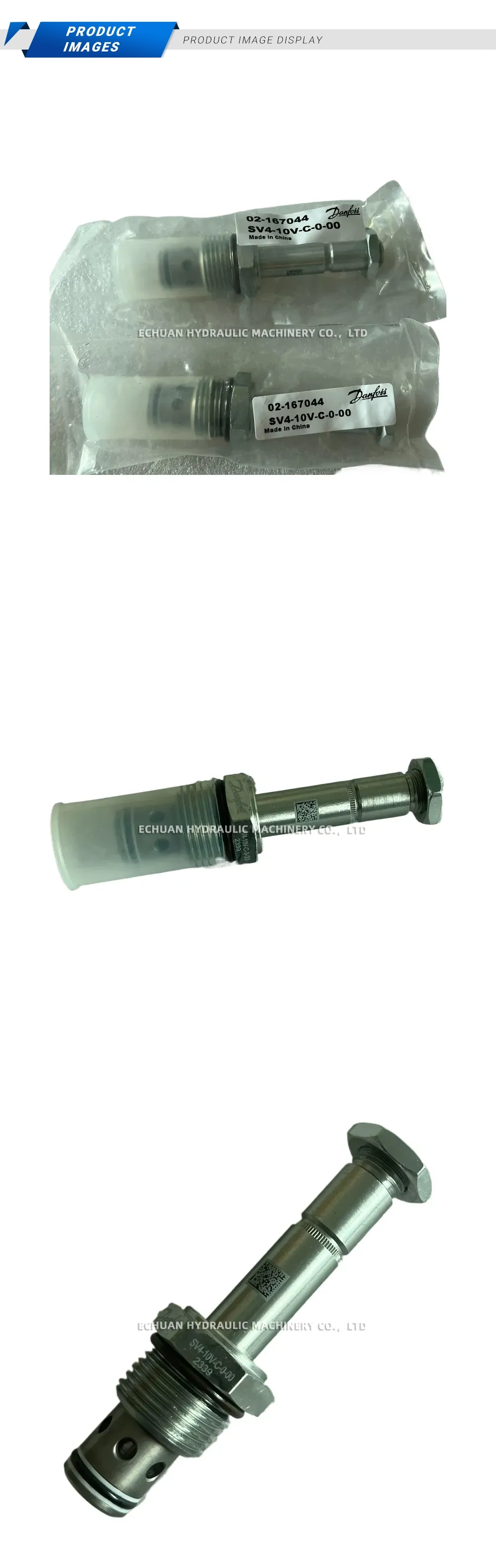 Danfoss SV4-10V-C-0-00 Solenoid Valve Cartridge Description