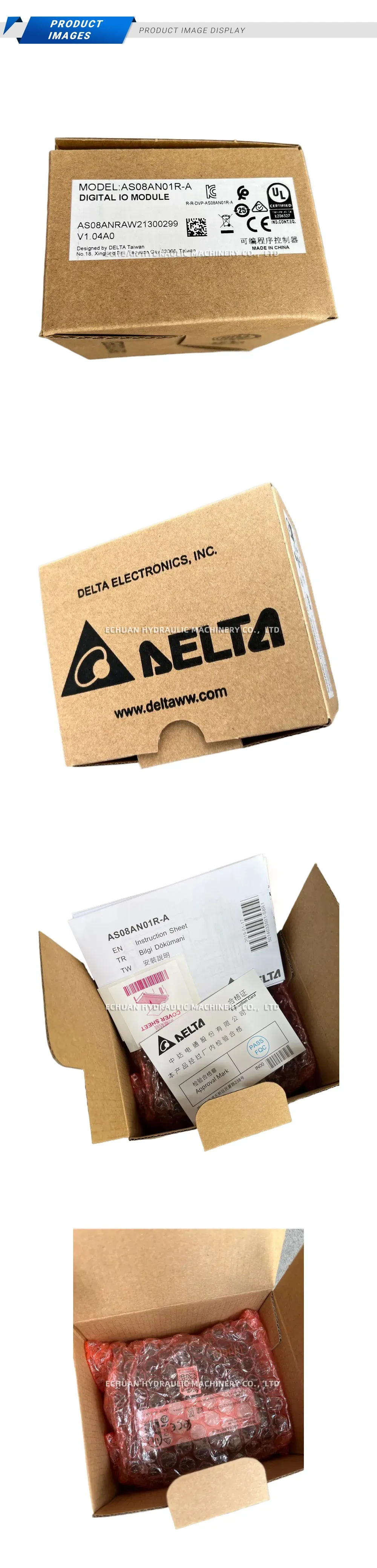 Delta AS08AN01R-A Digital IO Module Description