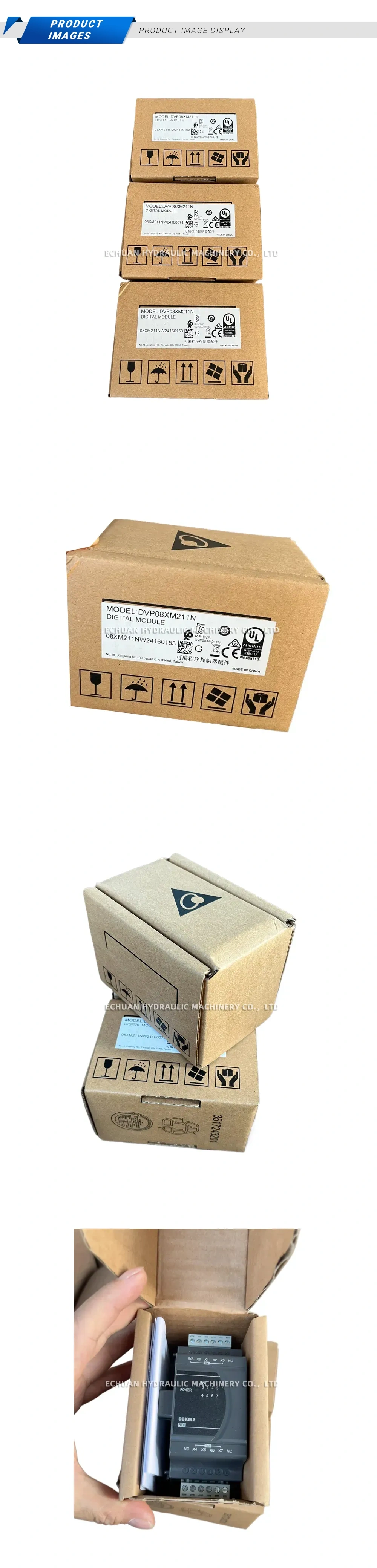 Delta DVP08XM211N Digital Input Module Description