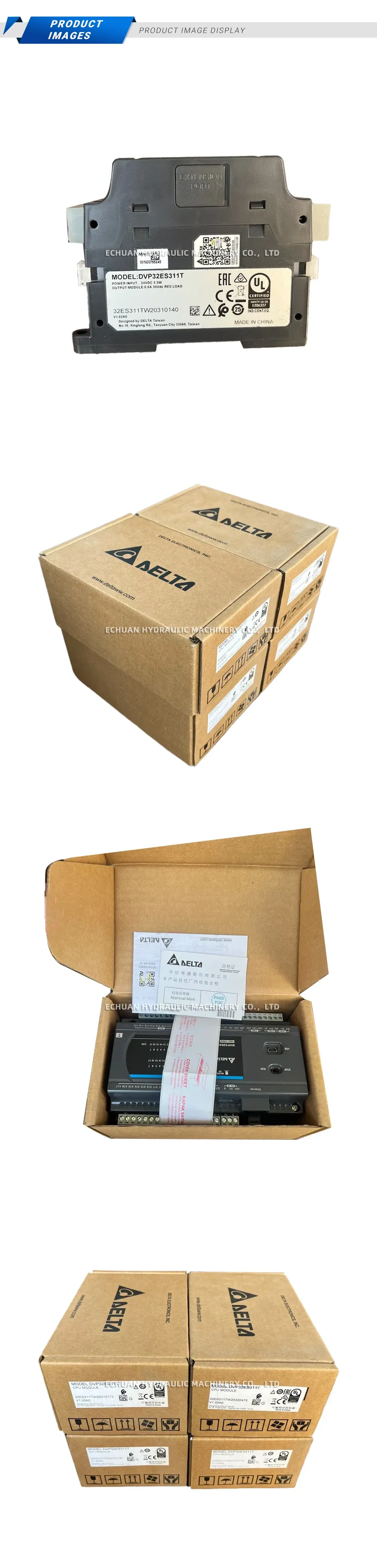 Delta DVP32ES311T PLC CPU Module Description