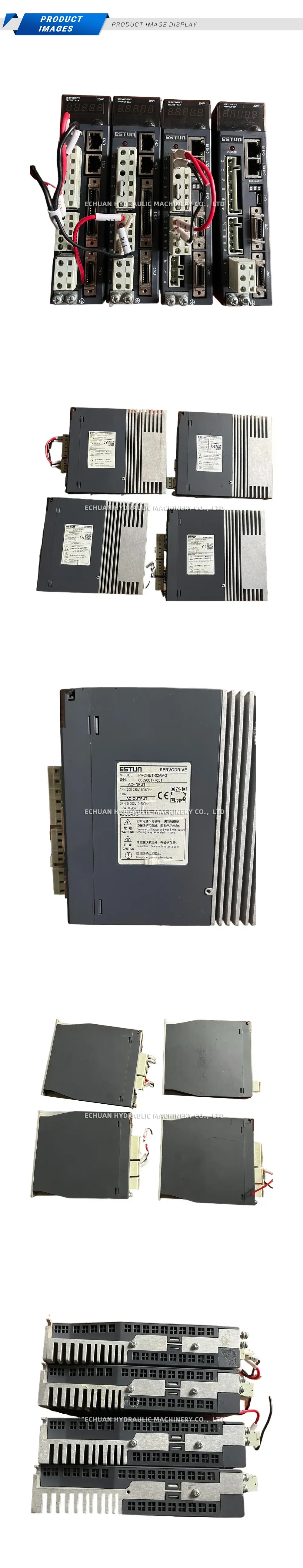 ESTUN PRONET-02AMG Servo Drive Description