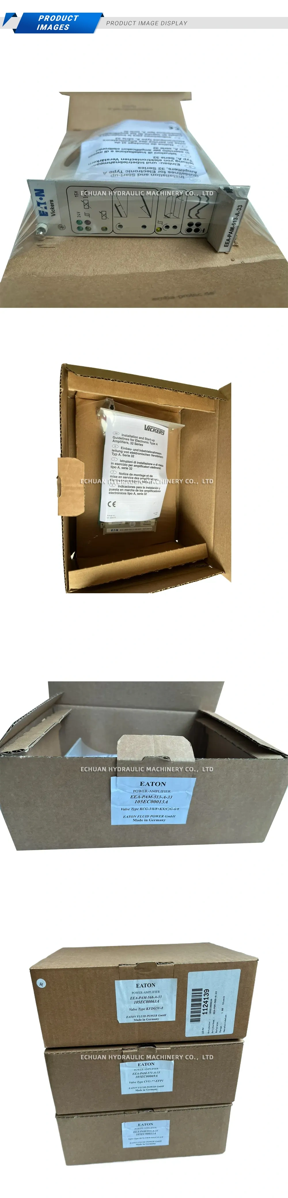 Eaton EEA-PAM-513-A-33 Power Amplifier Description