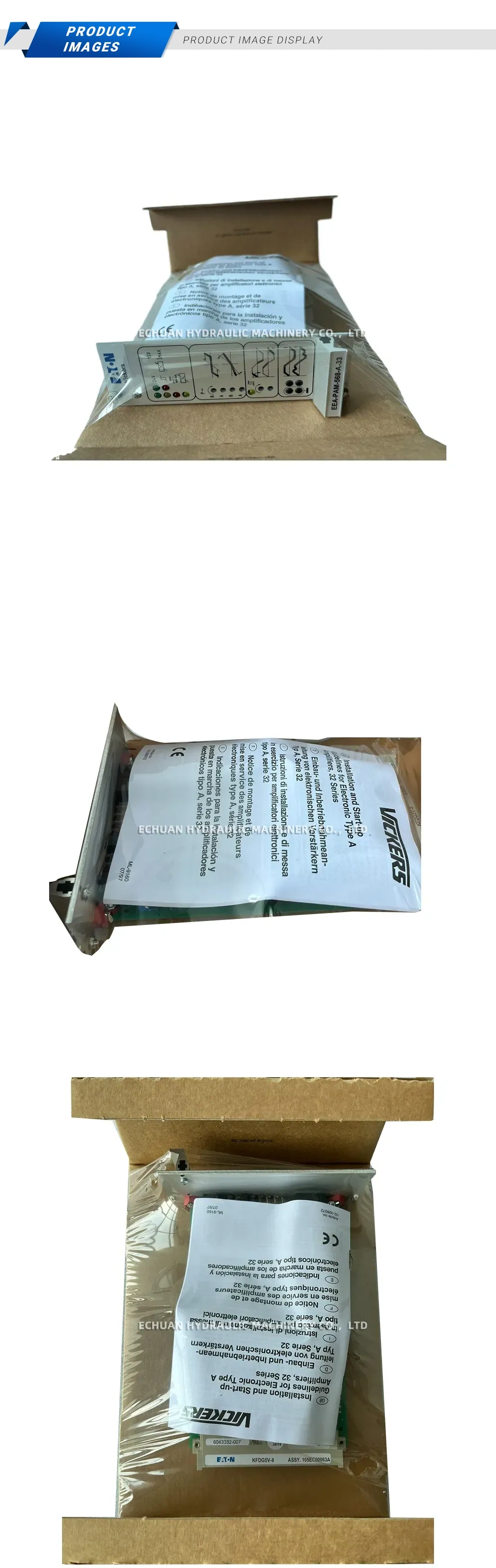 Eaton EEA-PAM-568-A-33 Electronic Power Amplifier Description