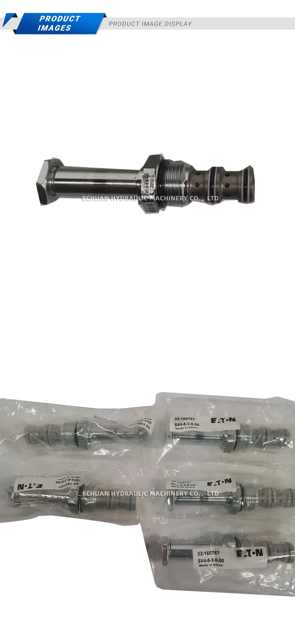 Eaton SV4-8-3-0-00 Hydraulic Solenoid Valve Description