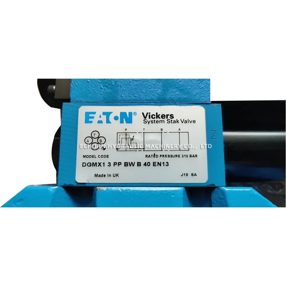 Eaton Vickers KHDG5V 5 33CB80N X VM U1 H1 20 Electrohydraulic Valve Assembly