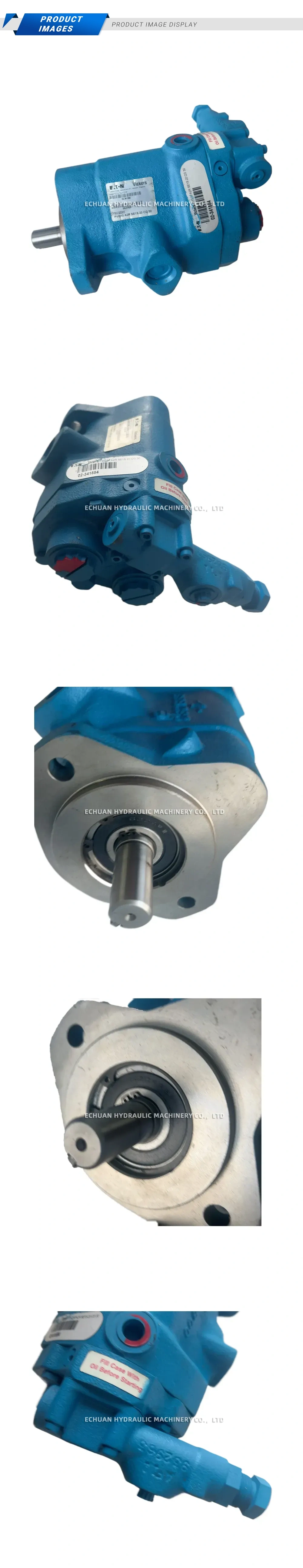 Eaton Vickers PVQ10 A2R SE1S 20 CG 30 Hydraulic Piston Pump Description