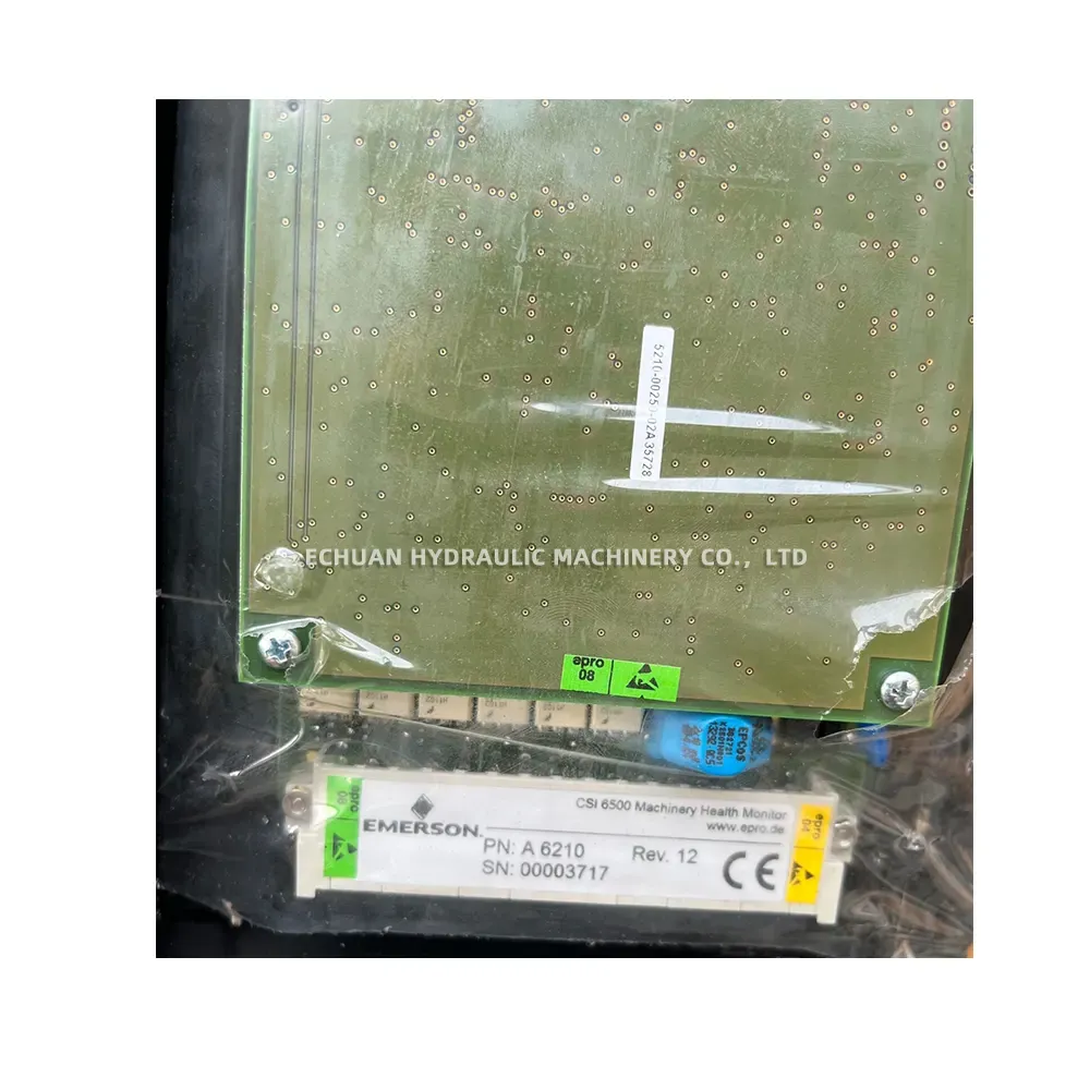 Emerson A 6210 Machinery Health Monitor Module